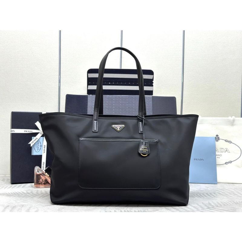 Prada Re-Edition 1978 large Re-Nylon and Saffiano leather tote bag