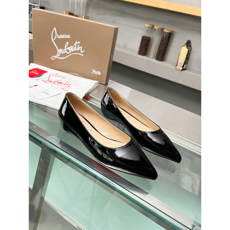 Christian Ballerinas, Heel 3cm,  Size 35-42