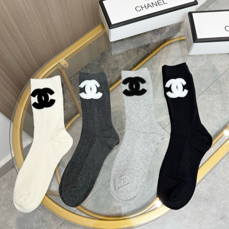 Chanel socks (4 pairs)