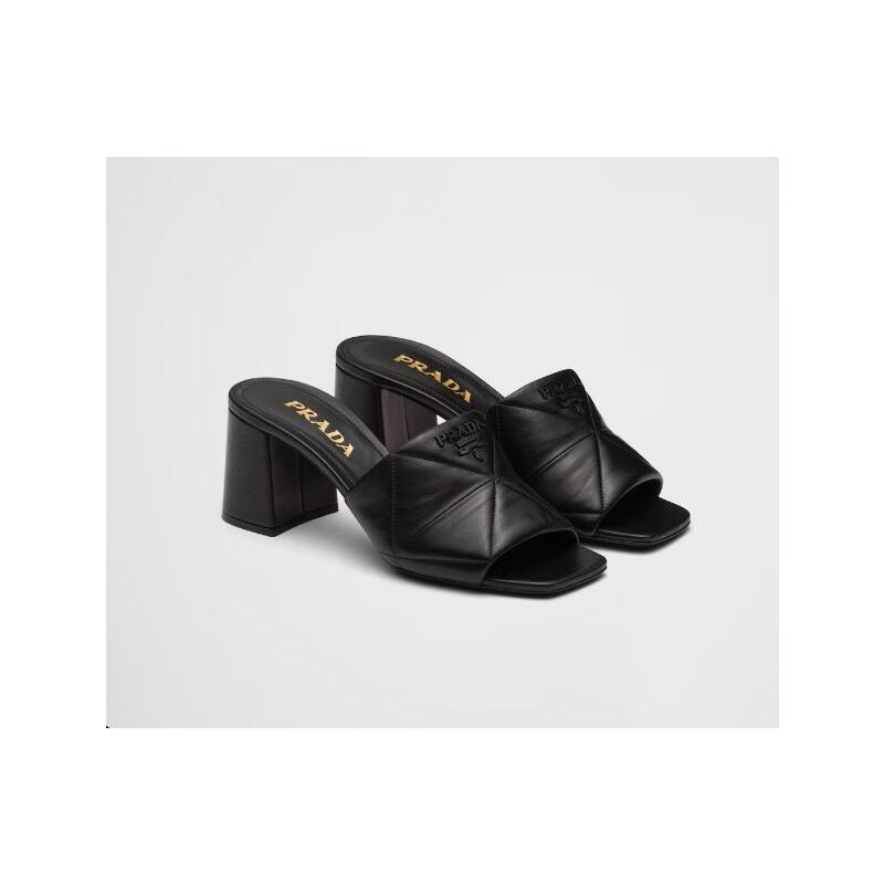 Prada Leather Heeled sandals , 35-41