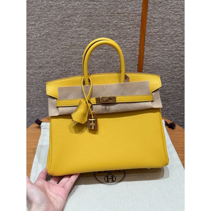 Hermes Birkin 25 / Birkin 30  in Togo Leather-Lime